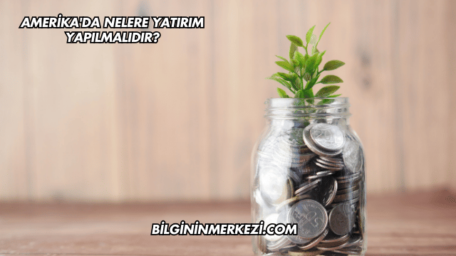 Amerika'da Nelere Yatırım Yapılmalıdır?