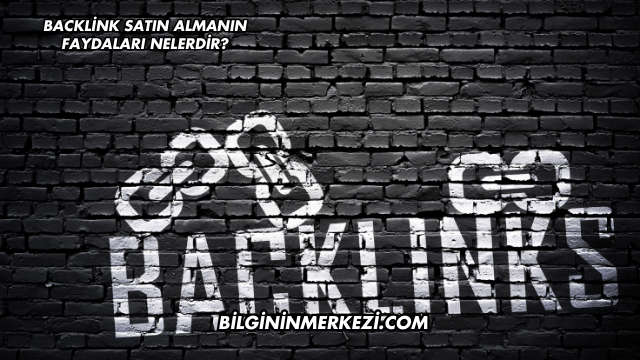 Backlink Satın Almanın Faydaları Nelerdir?