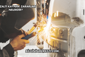 Gazaltı Kaynak Zararları Nelerdir?