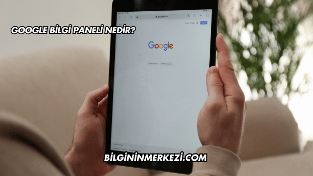 Google Bilgi Paneli Nedir?