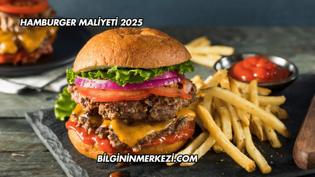 Hamburger Maliyeti 2025