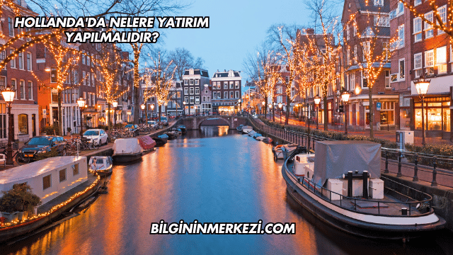 Hollanda'da Nelere Yatırım Yapılmalıdır?