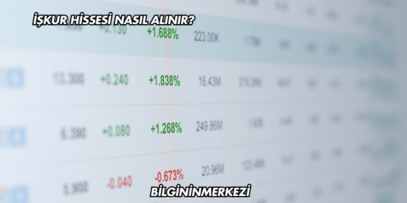 İŞKUR Hissesi Nasıl Alınır?
