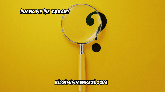 İSMEK Ne İşe Yarar?