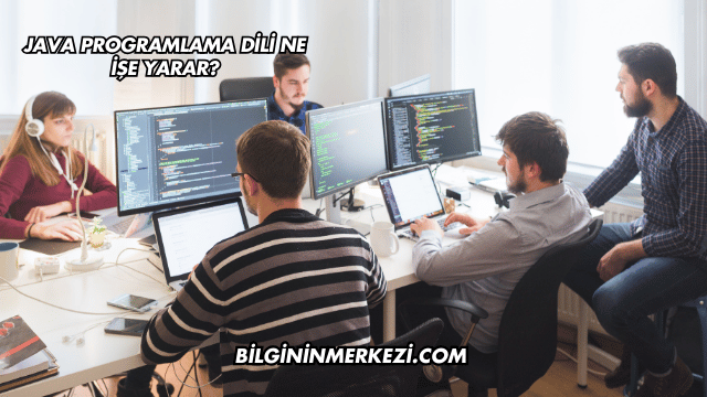 Java Programlama Dili Ne İşe Yarar?