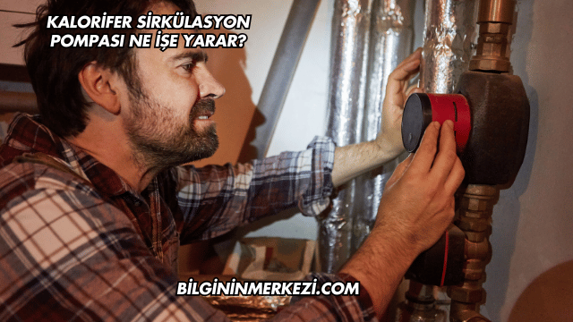 Kalorifer Sirkülasyon Pompası Ne İşe Yarar?