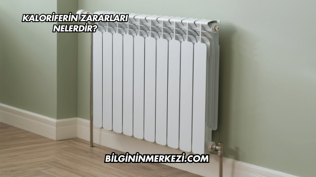 Kaloriferin Zararları Nelerdir?