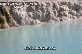 Kalsiyum Formiyat Ne İşe Yarar?