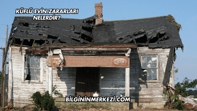 Küflü Evin Zararları Nelerdir?