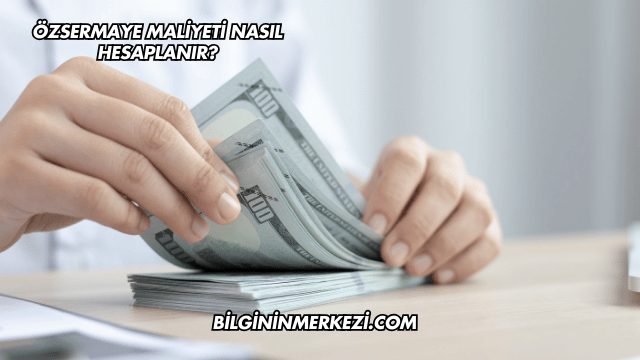 Özsermaye Maliyeti Nasıl Hesaplanır?