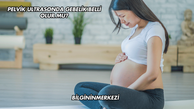 Pelvik Ultrasonda Gebelik Belli Olur mu?
