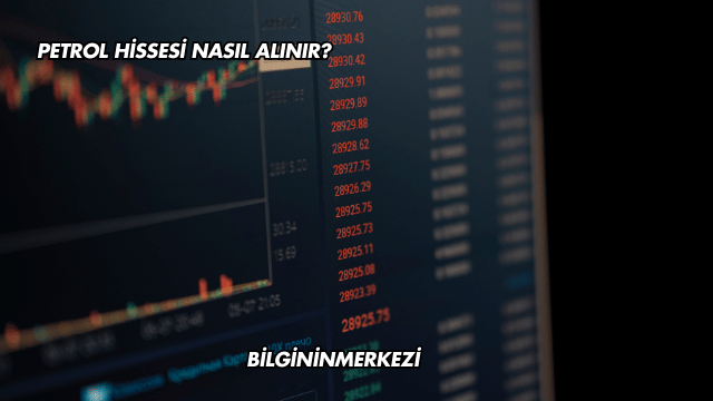 Petrol Hissesi Nasıl Alınır?