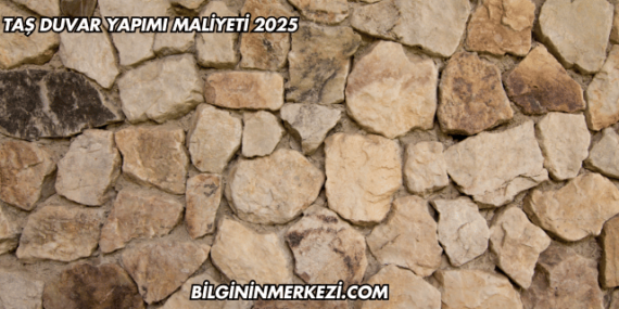 Taş Duvar Yapımı Maliyeti 2025