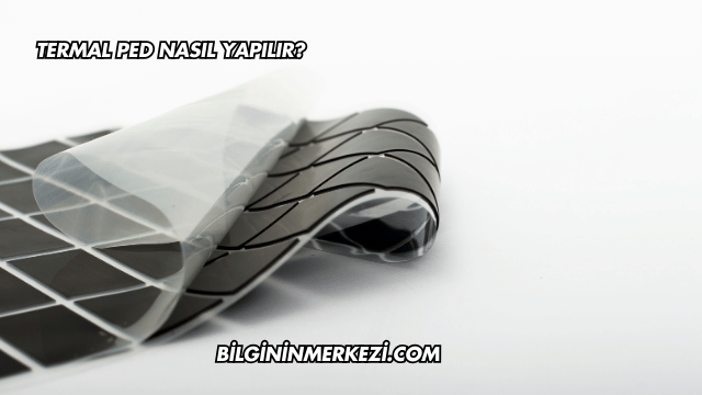 Termal Ped Nasıl Yapılır?