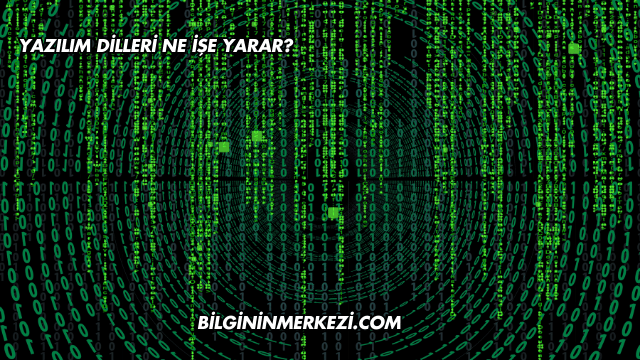 Yazılım Dilleri Ne İşe Yarar?