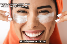 Abdest Aldıktan Sonra Krem Sürmek Abdesti Bozar mı?