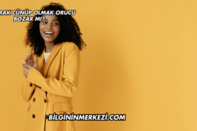 Bakarak Cünüp Olmak Orucu Bozar mı?