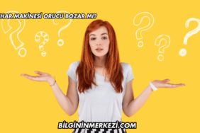Buhar Makinesi Orucu Bozar mı?