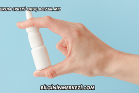 Burun Spreyi Oruç Bozar mı?