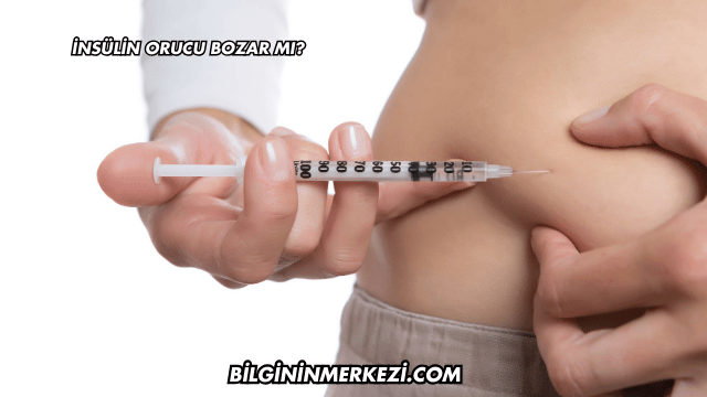İnsülin Orucu Bozar mı?
