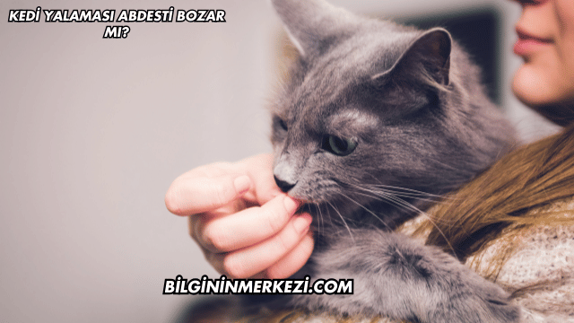 Kedi Yalaması Abdesti Bozar mı?