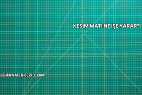 Kesim Matı Ne İşe Yarar?