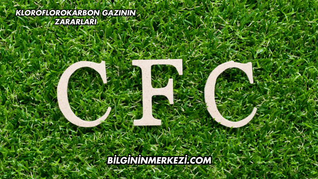 Kloroflorokarbon Gazının Zararları
