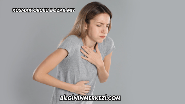 Kusmak Orucu Bozar mı?