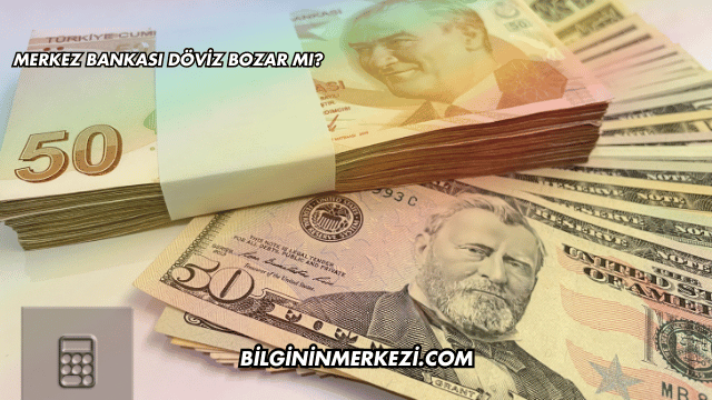 Merkez Bankası Döviz Bozar mı?