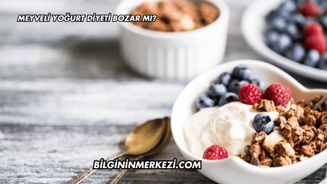 Meyveli Yoğurt Diyeti Bozar mı?