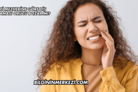 Şafi Mezhebine Göre Diş Kanaması Orucu Bozar mı?