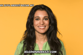 Zevk Suyu Abdesti Bozar mı?