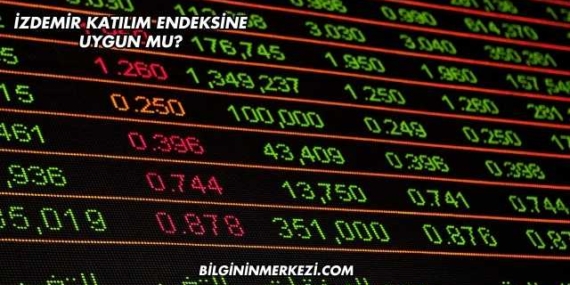İzdemir Katılım Endeksine Uygun mu?