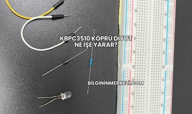 KBPC3510 Köprü Diyot Ne İşe Yarar?