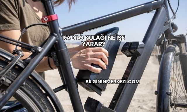 Kadro Kulağı Ne İşe Yarar?