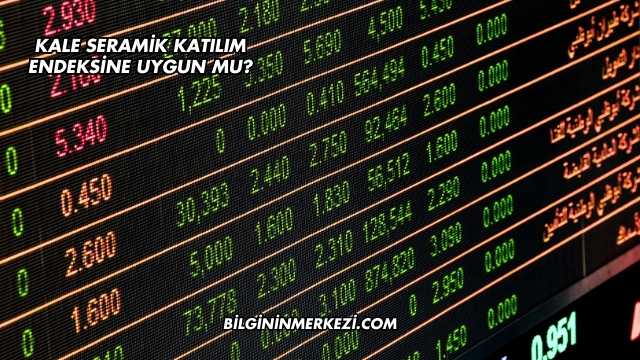 Kale Seramik Katılım Endeksine Uygun mu?