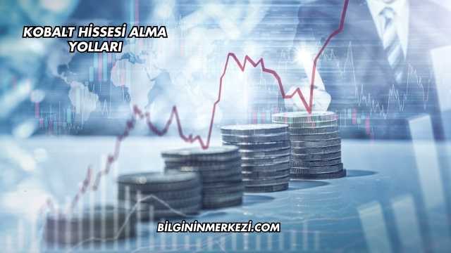 Kobalt Hissesi Alma Yolları