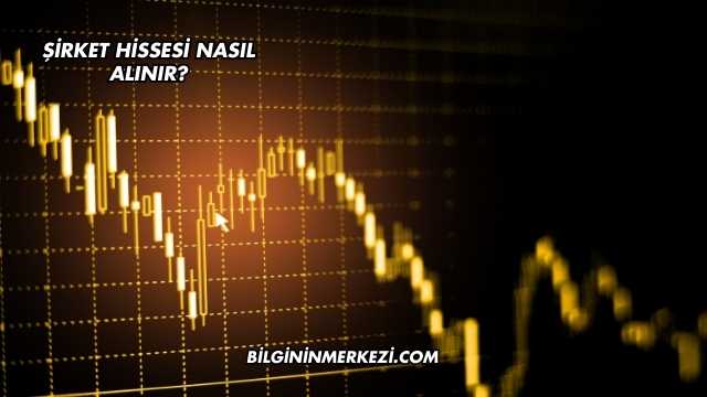 Şirket Hissesi Nasıl Alınır?