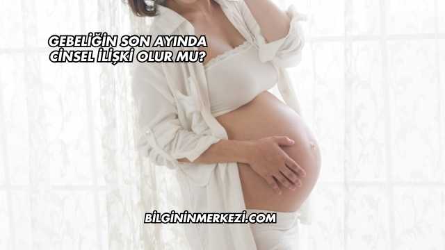 Gebeliğin Son Ayında Cinsel İlişki Olur mu?