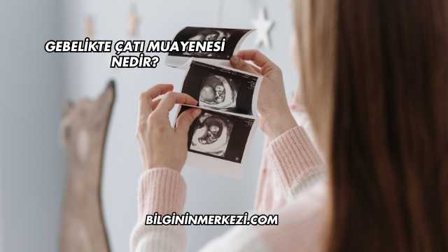 Gebelikte Çatı Muayenesi Nedir?