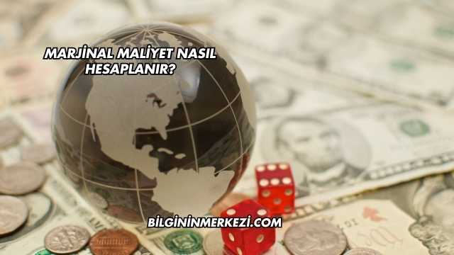 Marjinal Maliyet Nasıl Hesaplanır?