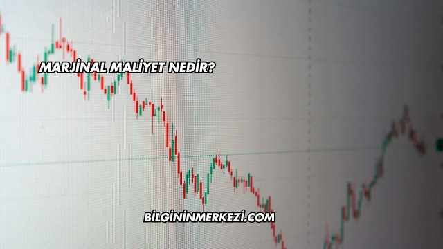 Marjinal Maliyet Nedir?