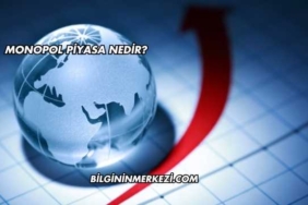 Monopol Piyasa Nedir?