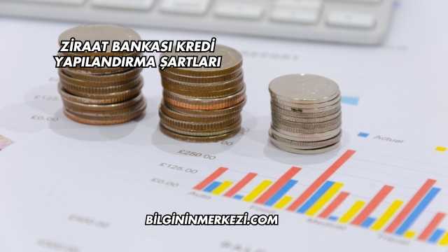 Ziraat Bankası Kredi Yapılandırma Şartları