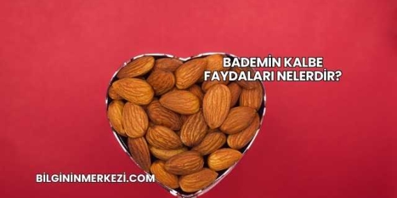 Bademin Kalbe Faydaları Nelerdir?