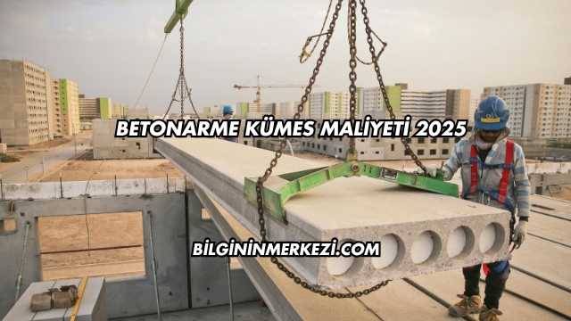Betonarme Kümes Maliyeti 2025