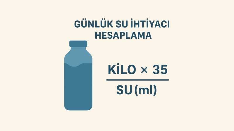 Günlük Su İhtiyacı Hesaplama