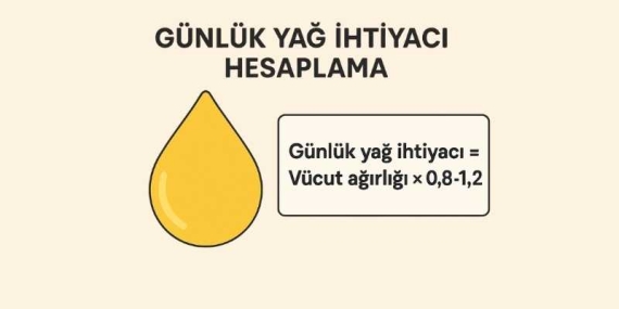 Günlük Yağ İhtiyacı Hesaplama