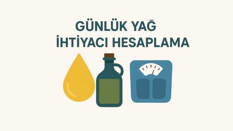 Günlük Yağ İhtiyacı Hesaplama