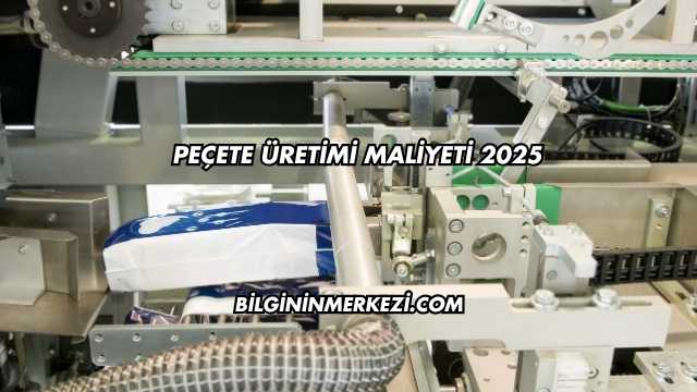 Peçete Üretimi Maliyeti 2025